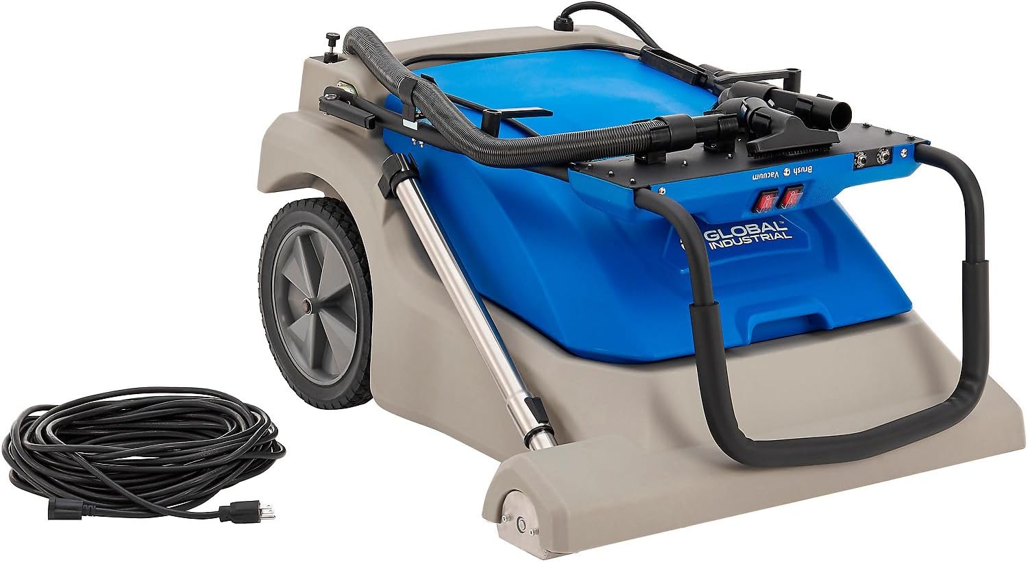 Global Industrial Commercial Wide Area Carpet Vacuum Cleaner, 30
