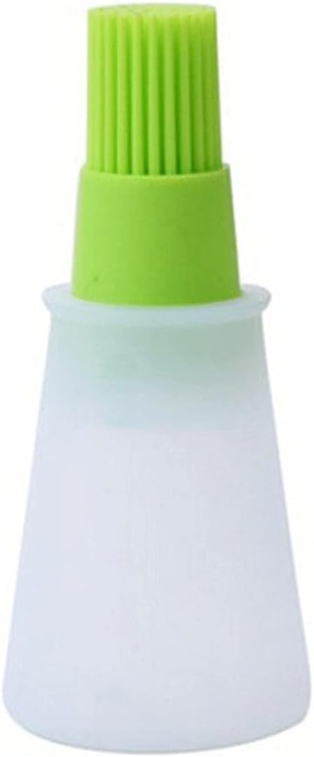 Oil BBQ Portable Silicone Oil with Brush Grill Oil Brushes Liquid Oil Pastry Kitchen Baking BBQ Accessories Kitchen Tool