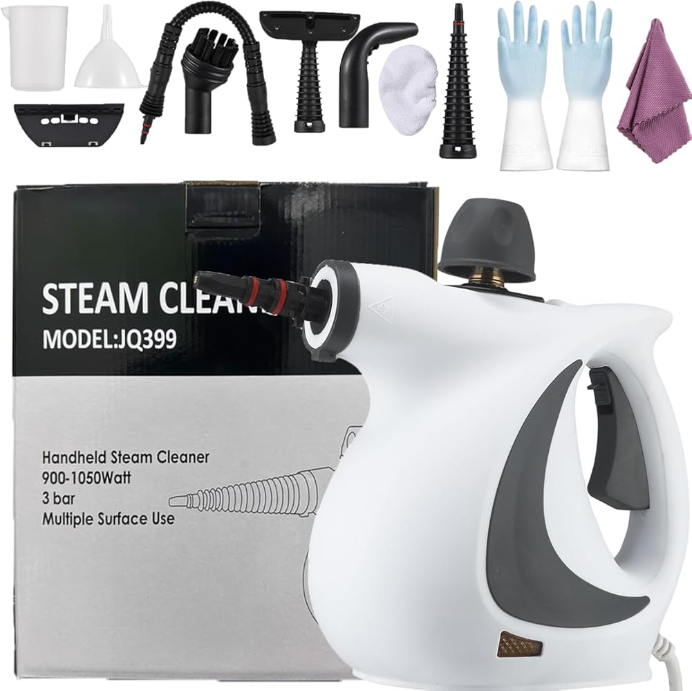Laytic Cleaner,Delilah Natural Cleaner,Laytic Steammaster Pro,Parco Cleaner, Laytic Steamer Pro 10 In 1 Handheld Pressure Multi Purpose Cleaner Home Use (Gray)