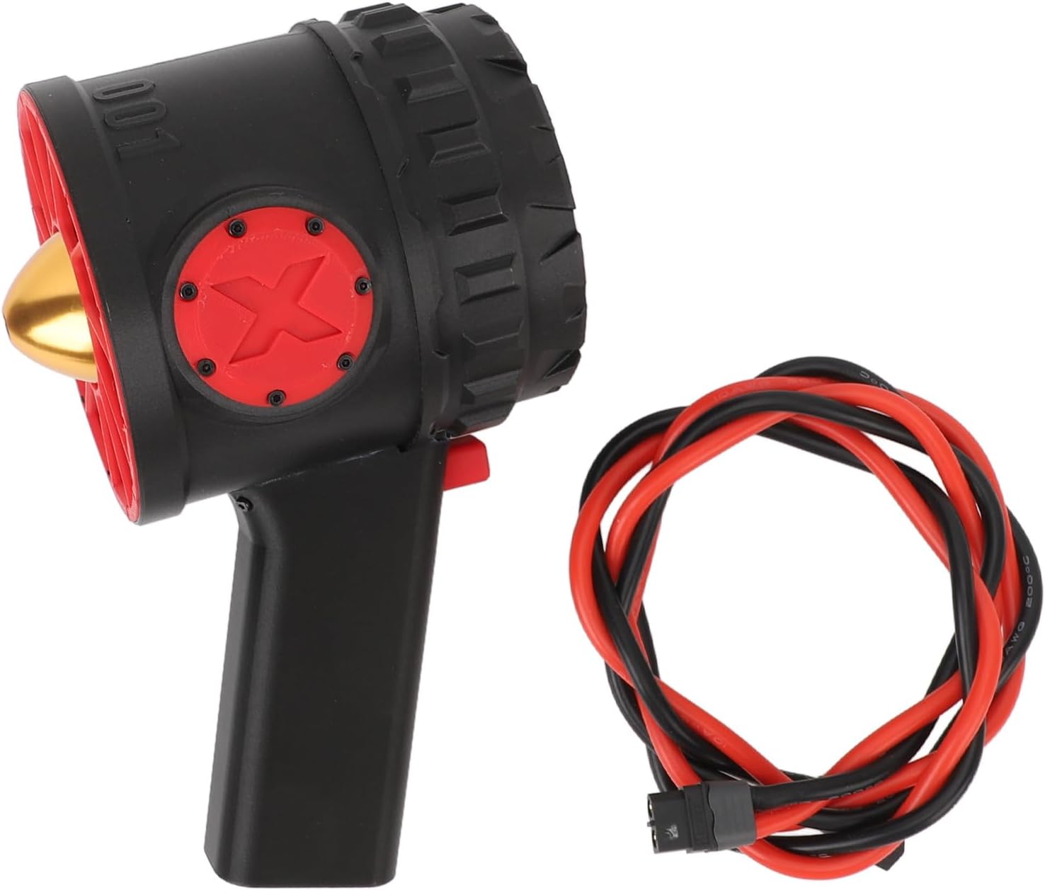 WALFRONT Jets Blower 3000W 5000g Thrust Handheld Electric Fan with Stepless Speed Control for Snow Removal Yard Cleaning