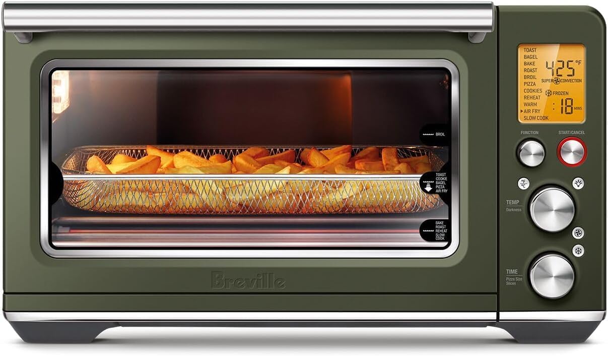Breville BOV860OLT Smart Oven Air Fryer and Convection Oven, Olive Tapenade