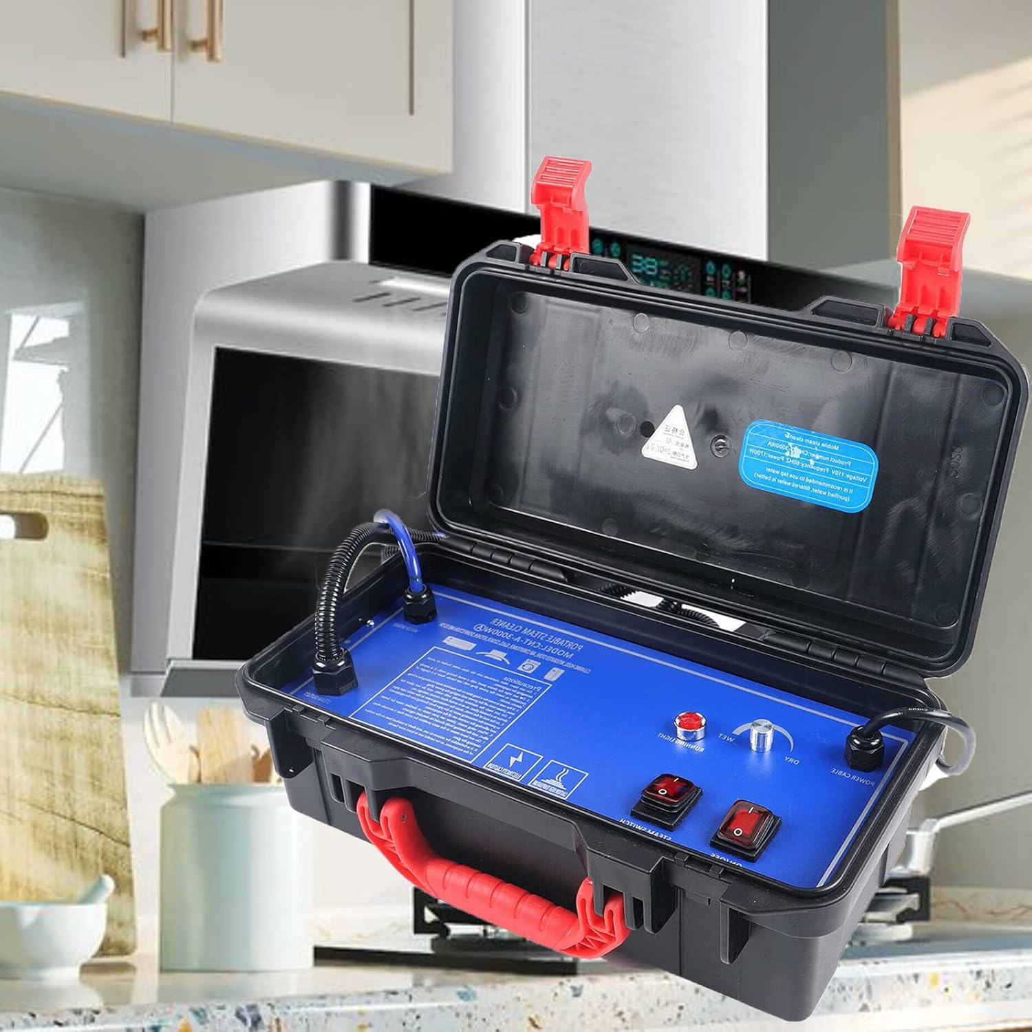 Portable Steam Cleaner High Temperature Steamer Cleaning Machine Powerful Steam Tool,220v#3000w