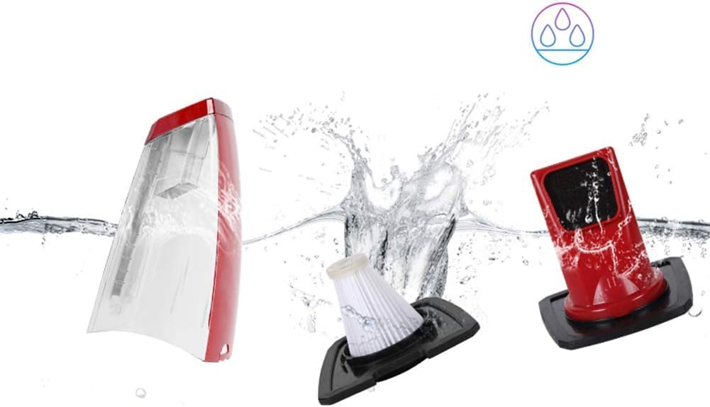 Handheld Vacuum Clean,Upright Vacuum Cleaner Cordless Vacuum Cleaner 2 in 1 Handheld Stick Vacuum with Rechargeable Li-Ion Battery and LED Brush, Stick Handheld Vacuum Cleaner for Carpet Car Pet Hair,