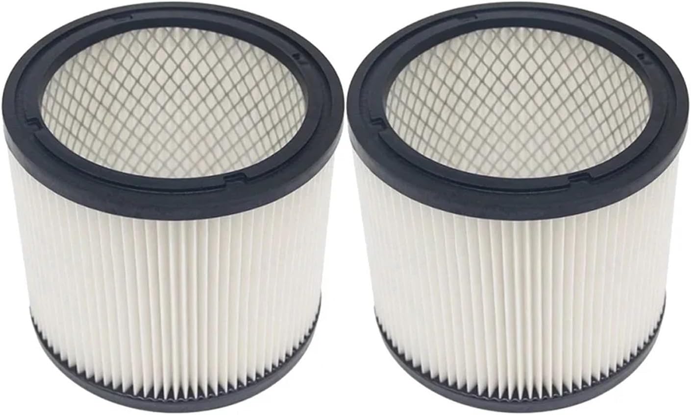 Replacement Filter,Compatible For Shop Vac， 90304 90350 90333 903-04-00 9030400 Dry And Wet Vacuum Cleaner, Spare Accessories Parts(2 Pcs)