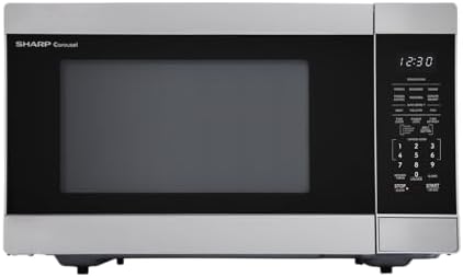 SHARP Countertop Microwave Oven with Removable 13.6