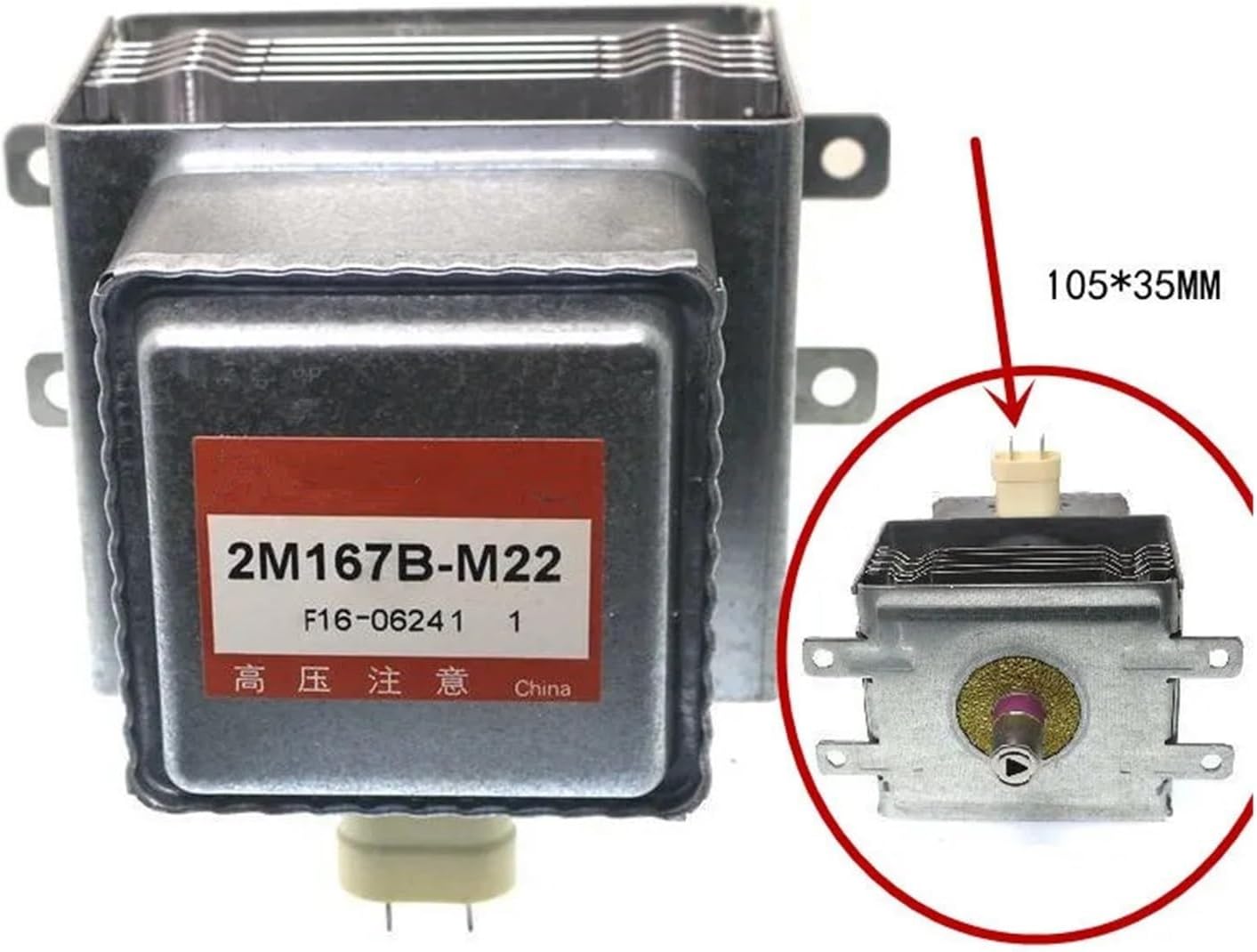 Air-cooled Industry Microwave Oven Magnetron for 2M244-M1 2M289-M66 2M167B-M22 2M292-M29 2M244-M6 part(2M289-M66)