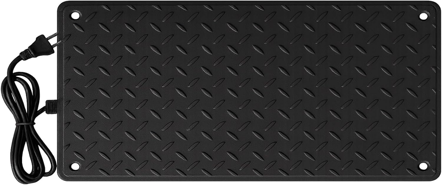 Snow Melting Mats, Graphene Heating Padfor Rapid Ice Removal, Waterproof and Anti-Slip Heating Pad for Roofs, Steps, Airport Runways, Hotel Entrances and Ramps.(1.8x19.6ft)