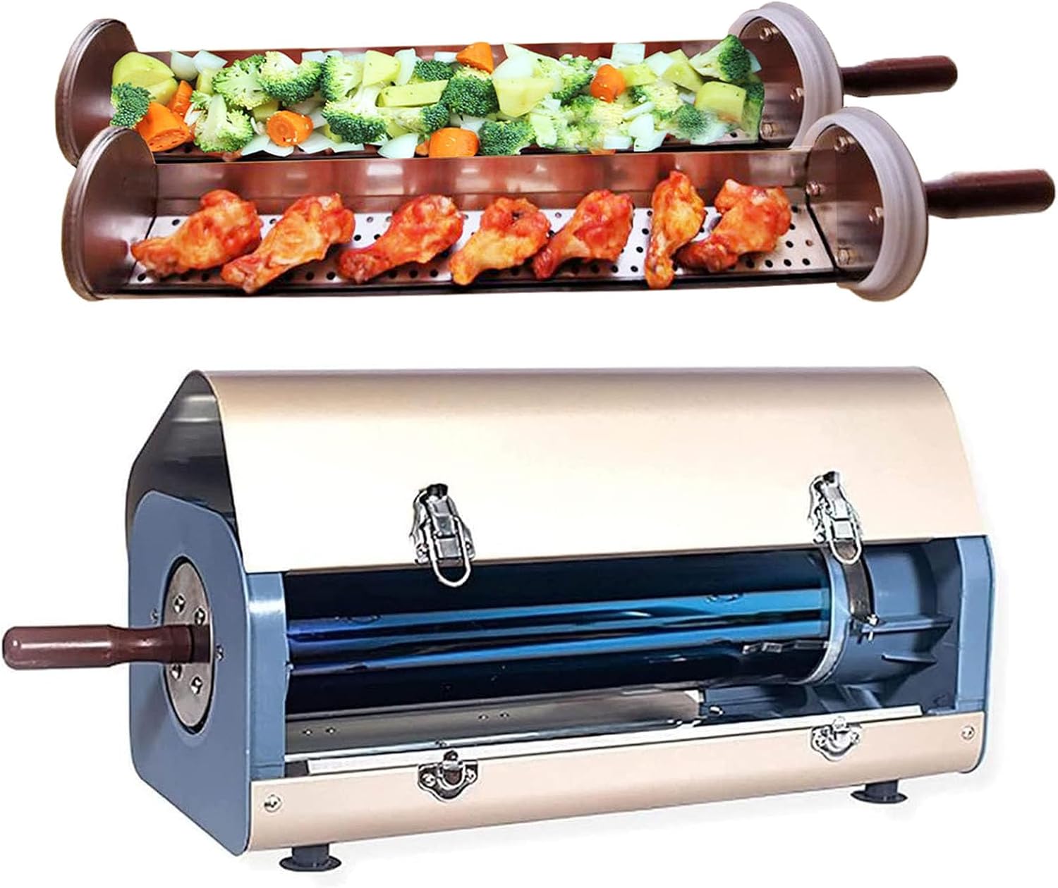 Solar Oven, Portable Camping Stove, Solar Cooker for Outdoor Cooking with 3.5L Large Capacity, Survival Gear Outdoor Oven for Backpacking Hiking Family Party