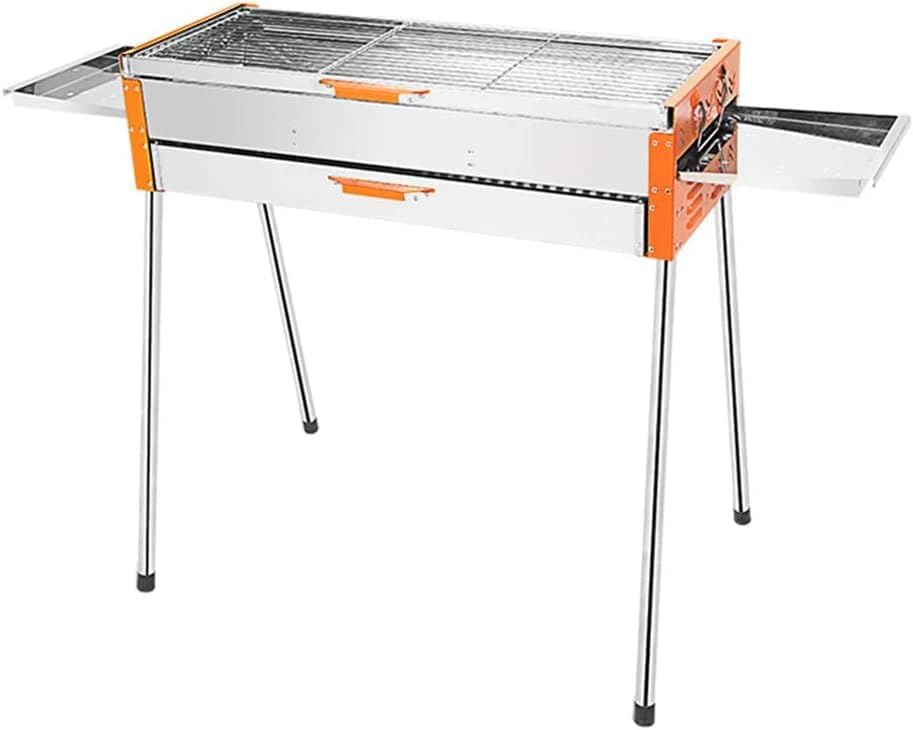 BBQ Grill Outdoor Multi-Function Large Charcoal Outdoor Portable Foldable Desktop Grill for picnics, Beaches and Barbecue Parties