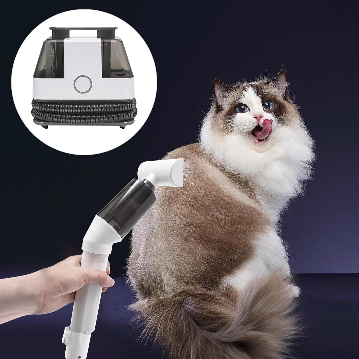 Cleaner Machine 450W 1000rpm Brush Speed Portable Carpet Couch Deep Cleaner 15kpa suction power Handheld Rug Spot Cleaner Small Extractor Vacuum Handheld Carpet & Upholstery Cleaner Machine