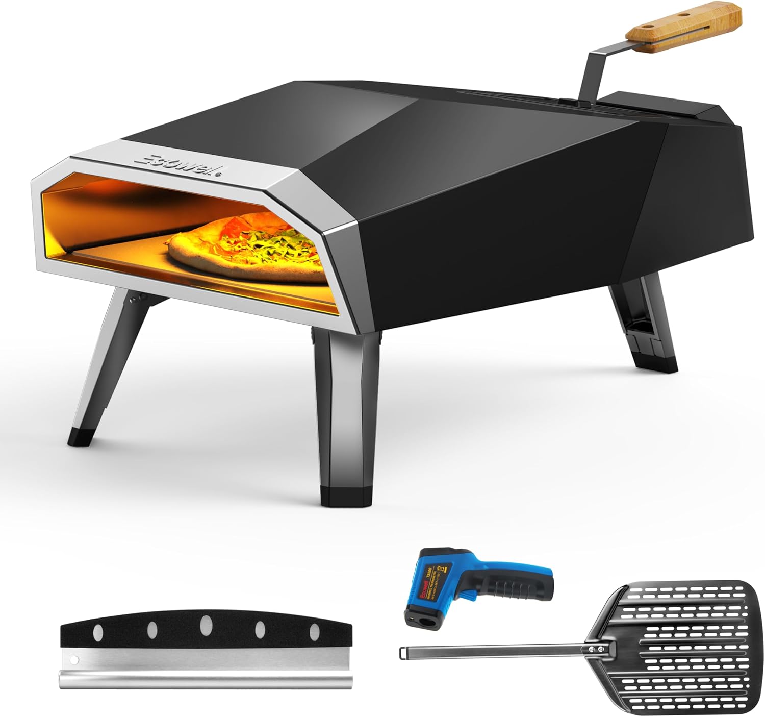 Outdoor Wood Pellet Pizza Oven – 12