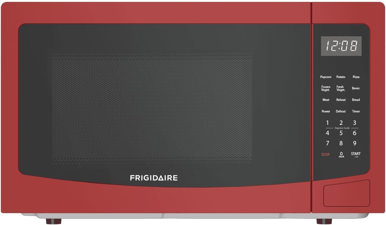 FRIGIDAIRE EMW1132-RED 1.1 cu. ft. 1000W Microwave, Red