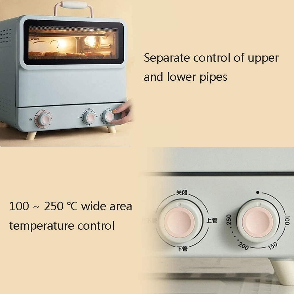 oven mini oven air fryer oven Small Baking Electric Oven Household Steam Integrated Machine Timing Free Temperature Control 20L Mini Ovens Toaster Oven Air Fryer,, Onesize