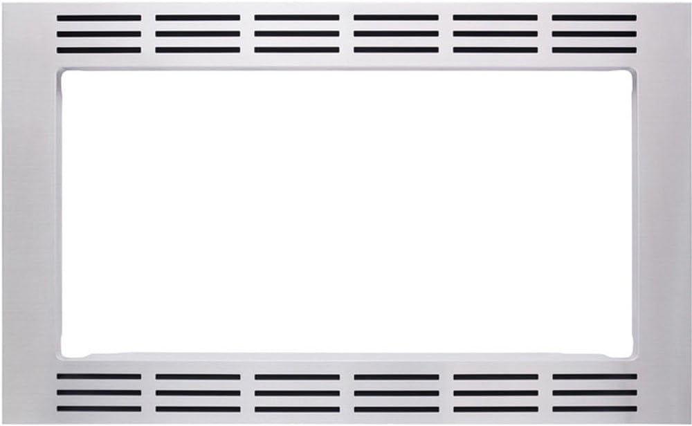 Panasonic 27” Microwave Trim Kit for Panasonic 1.6 cu ft Microwave Ovens – NN-TK722SS (Stainless Steel)
