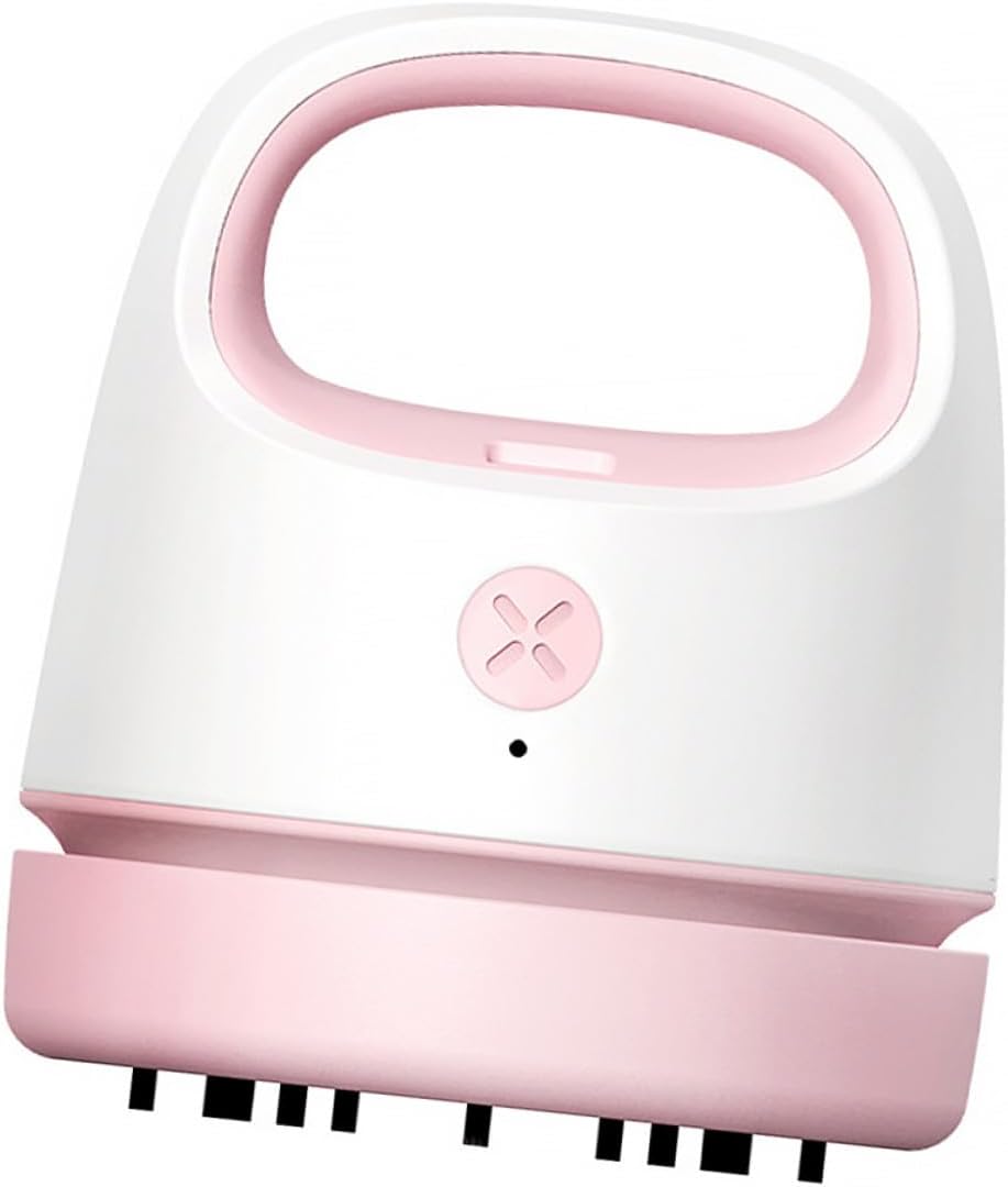 Portable Mini Table Vacuum Cleaner USB Rechargeable Handheld Dust Collector with Suction for Desktop Office Car Pet Hair Cleaning