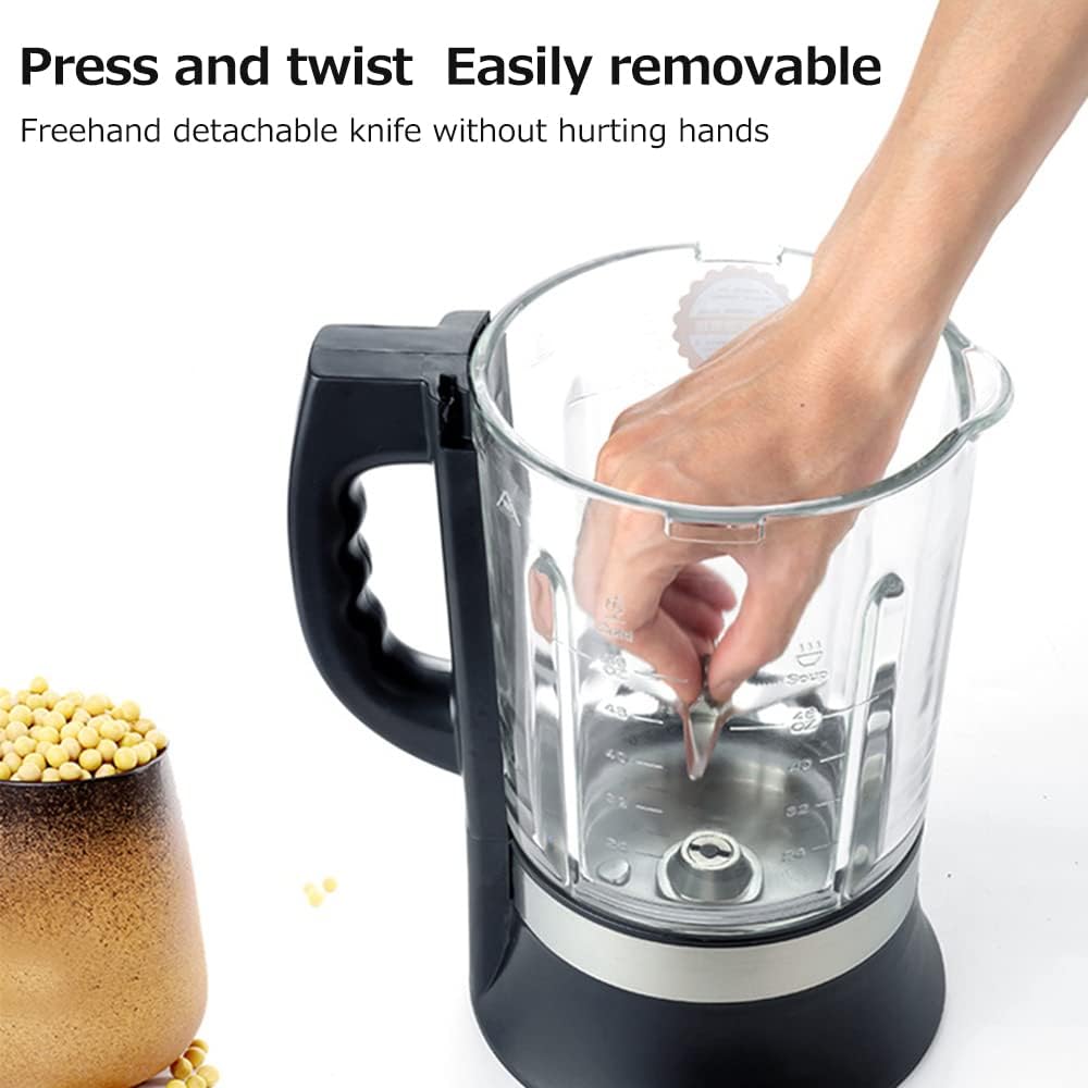 Yosoo High Speed Household Food Processer Heating Blender Soy Milk Maker