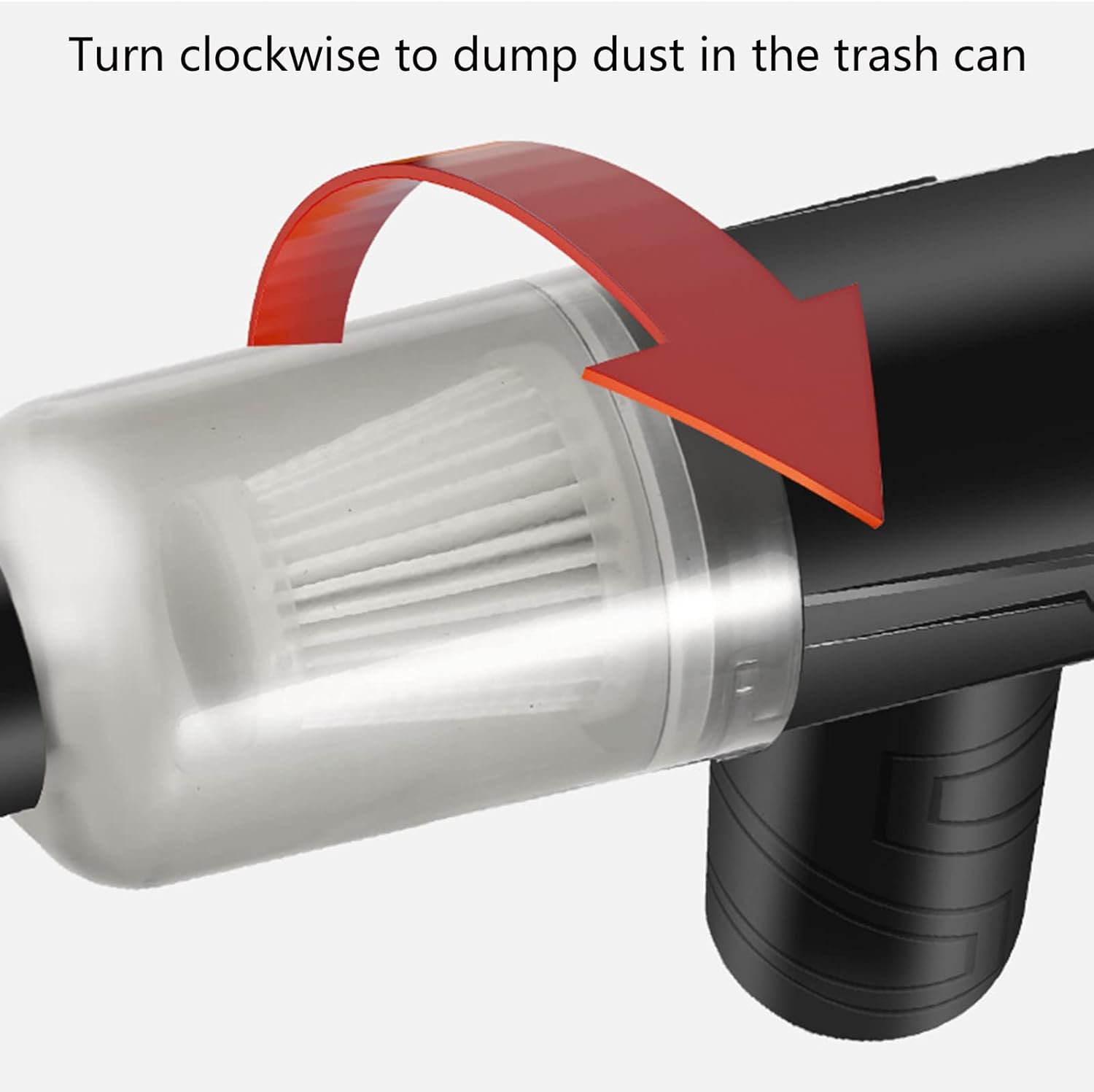 Car Vacuum Cleaner Portable Mini Gun Style Cleaner 150W Handheld Vacuum Cleaner for Auto Interior Home Appliance