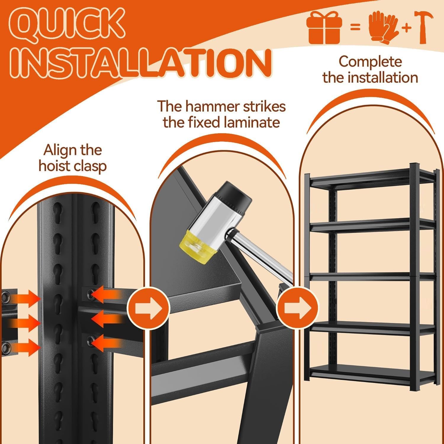 Height-Adjustable Bathroom & Laundry Storage Shelf, 3-Tier Metal Organizer Rack for Washer Dryer, Sturdy Shelving Unit for Bathroom Essentials, 63 x 45.3 x 19.7 Inches