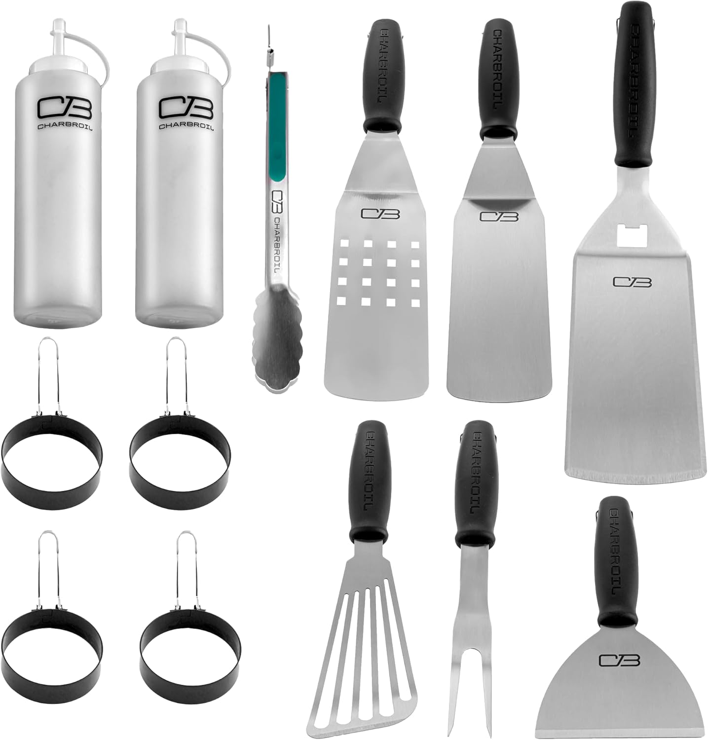 Charbroil Comfort Grip 13-Piece Griddle Tool Set - CB1250069P3