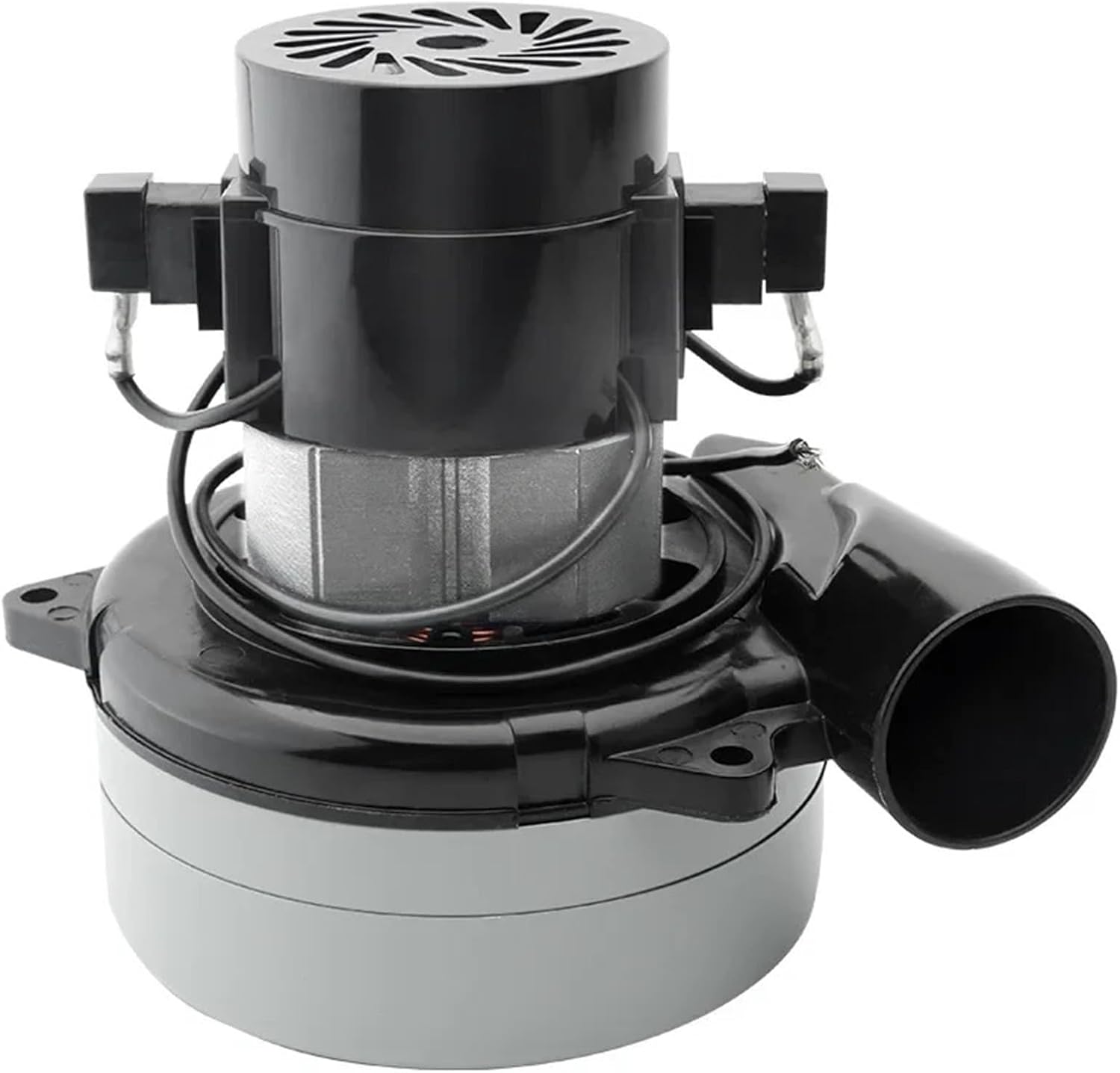 Industrial Vacuum Cleaner Accessories Motor All Copper Wire Dust-Free Saw Motor, 220V 1200W 50HZ Side Air Outlet Replace Vacuum Cleaner Motor.