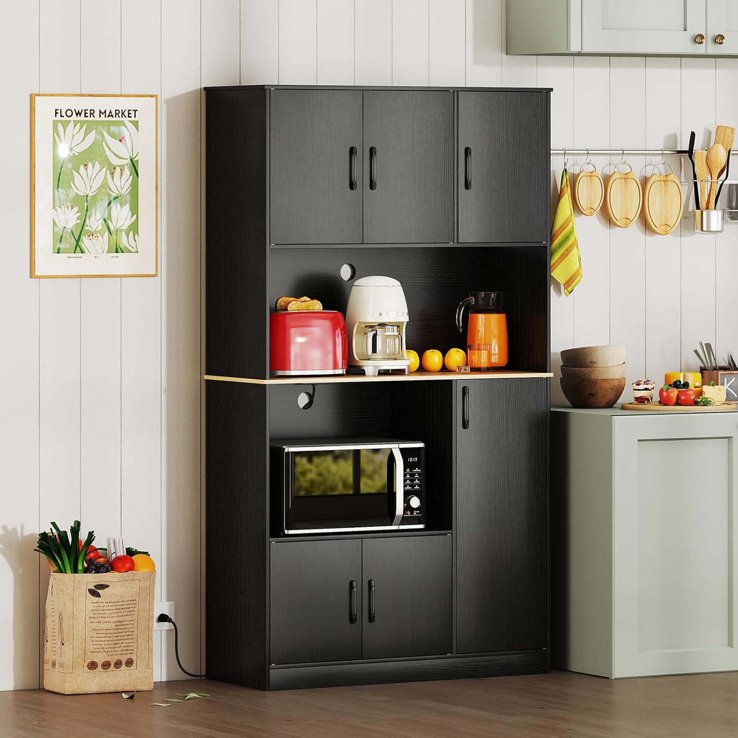 Giantex Kitchen Pantry Cabinet, 71
