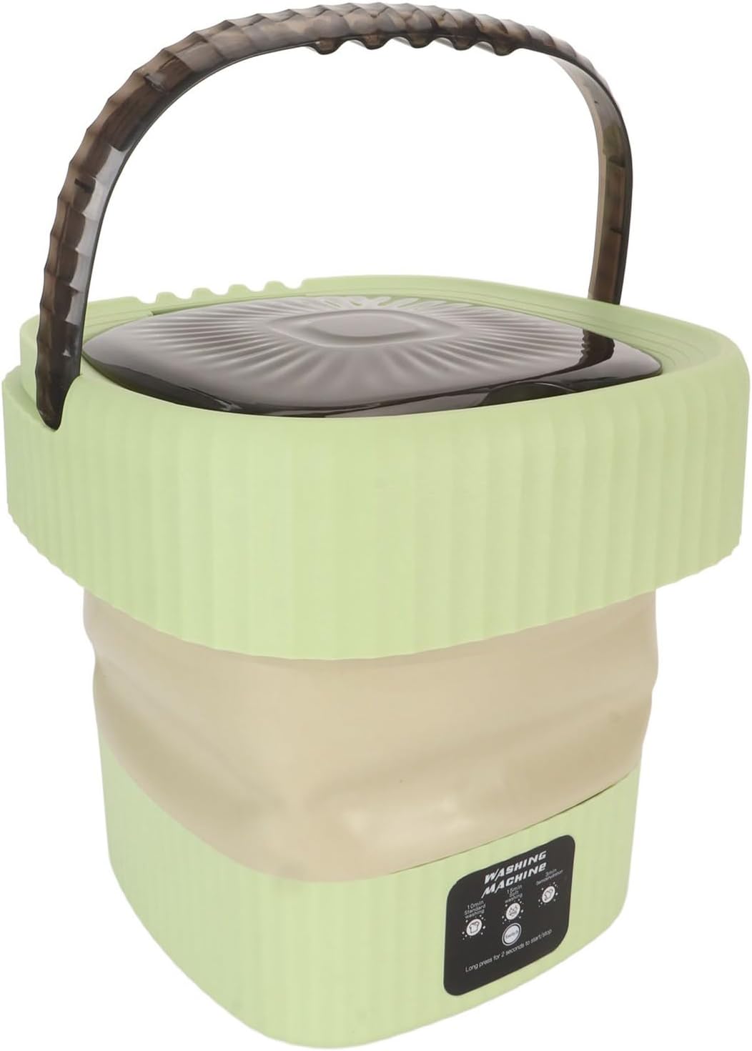 10L Low Noise Underwear Washing Machine Foldable Washing Machine Convenient Mini 3 Timed Automatic Washing Washing Machine Portable Laundry Equipment for Dormitory Hotel Travel (US Plug)