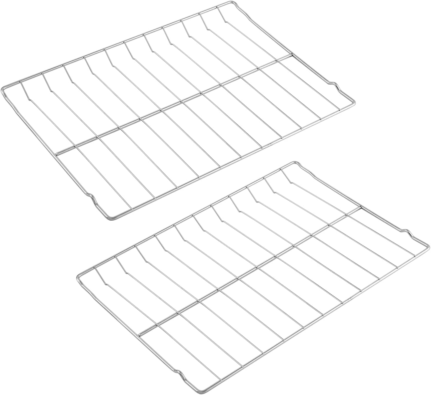 Allstare 2Pcs 316067902 Oven Rack Replacement Parts for Frigidaire Stove Oven Parts 316069800 Oven Rack for Kenmore Oven Parts 22.8