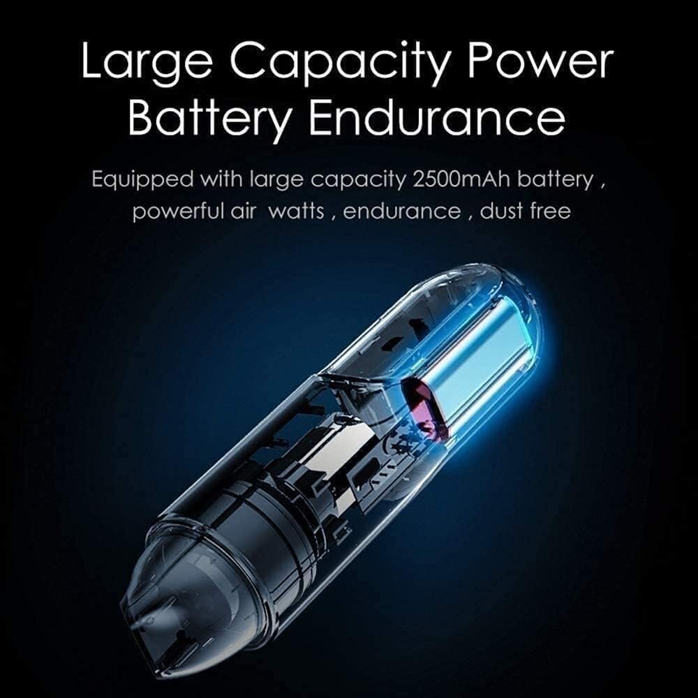 Handheld Vacuum Cordless, Handheld Vacuum Cleaner Cordless, Hand Vacuum Rechargeable Hand Vacuuming, Very Suitable for Home, Office, Car, Dust, Pet Hair