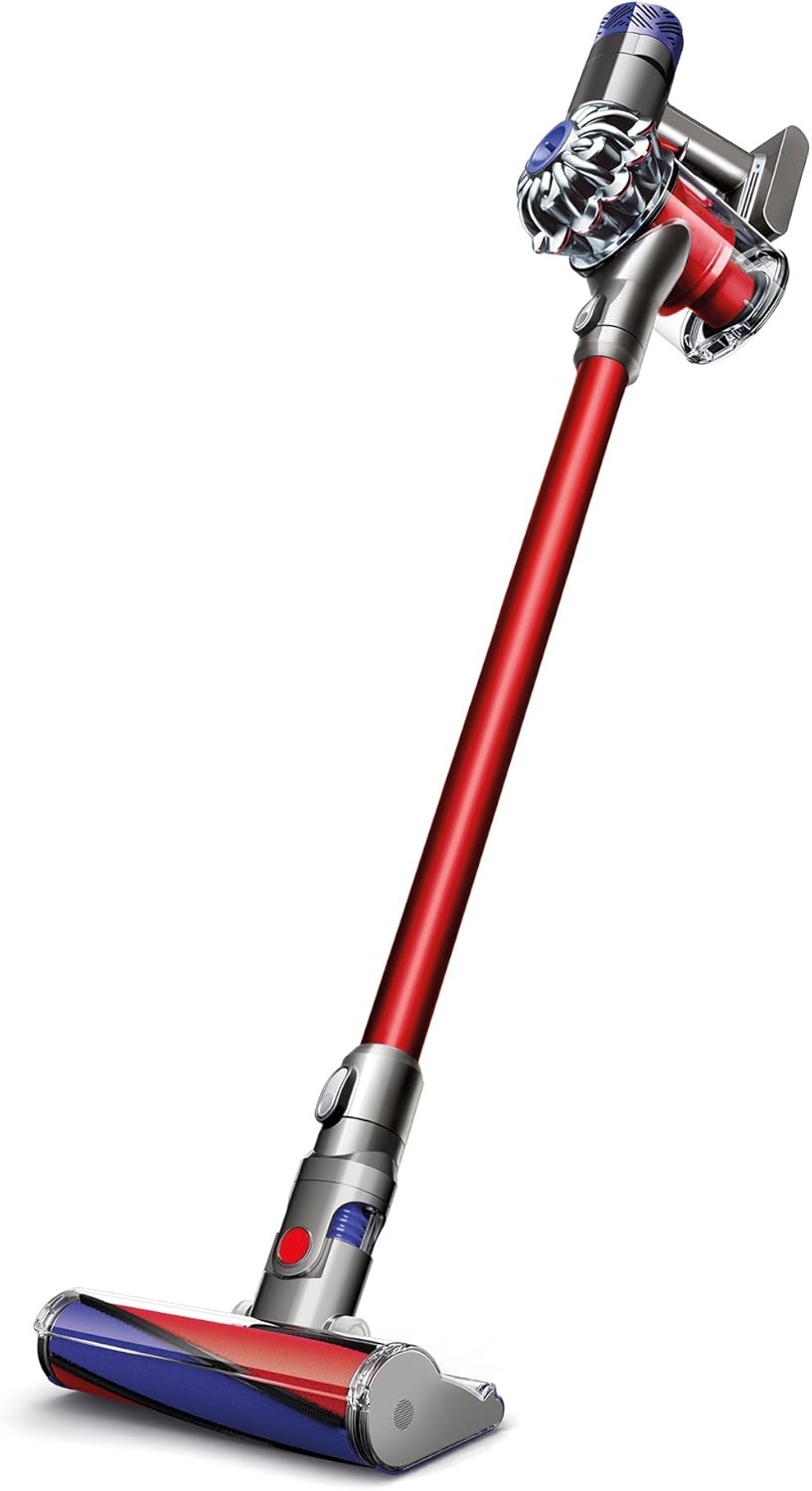 Dyson V6 Absolute Cordless Stick Vacuum Cleaner, Red