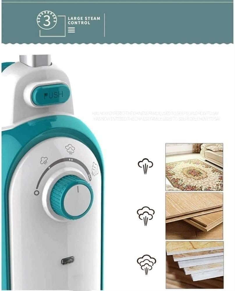 Steam Mop, Handheld Steam Cleaner, Floor Steamer for Hardwood, Tile, and Laminate, Advanced Steam Control, Versatile Design, 280ml Water Tank