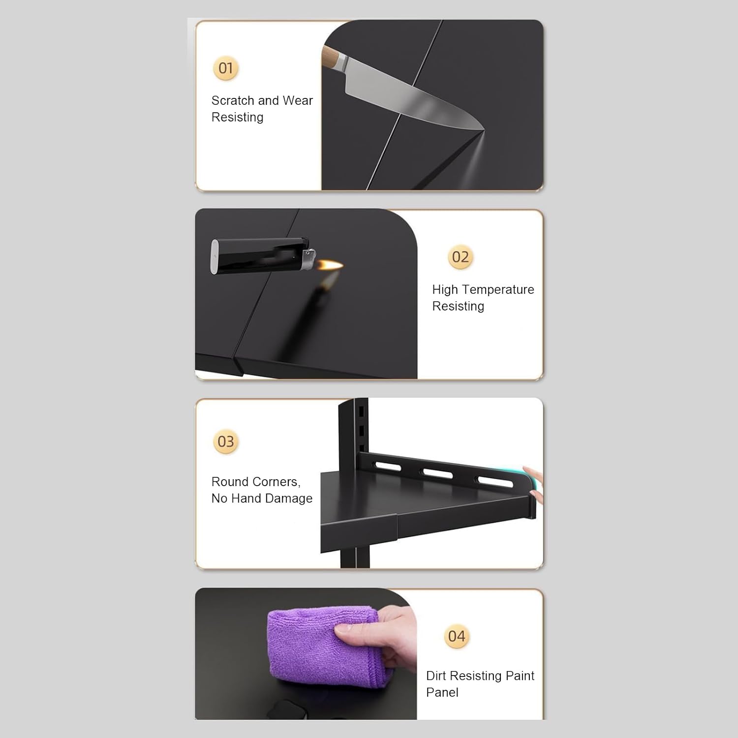 AYNEFY Kitchen Utensils Shelf, Expandable Microwave Oven Rack Jars Storage Rack Countertop Space Riser Organizer Toaster Stand for Tableware