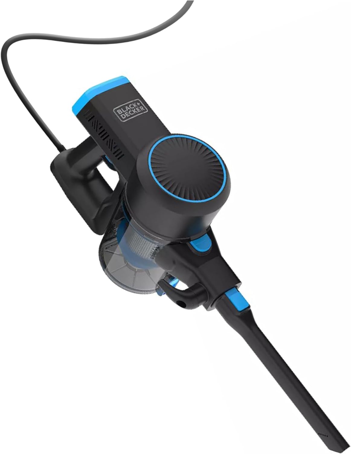 BLACK+DECKER Powerseries+ Corded 3 in 1 Stick Vacuum, Upright to Hand-Vac Multi Surface, LED Floor Head, HEPA Filtration, Powerful 14k Pa,for Hard Floor, Low Carpet, Pet Hair Home & Office use, Black