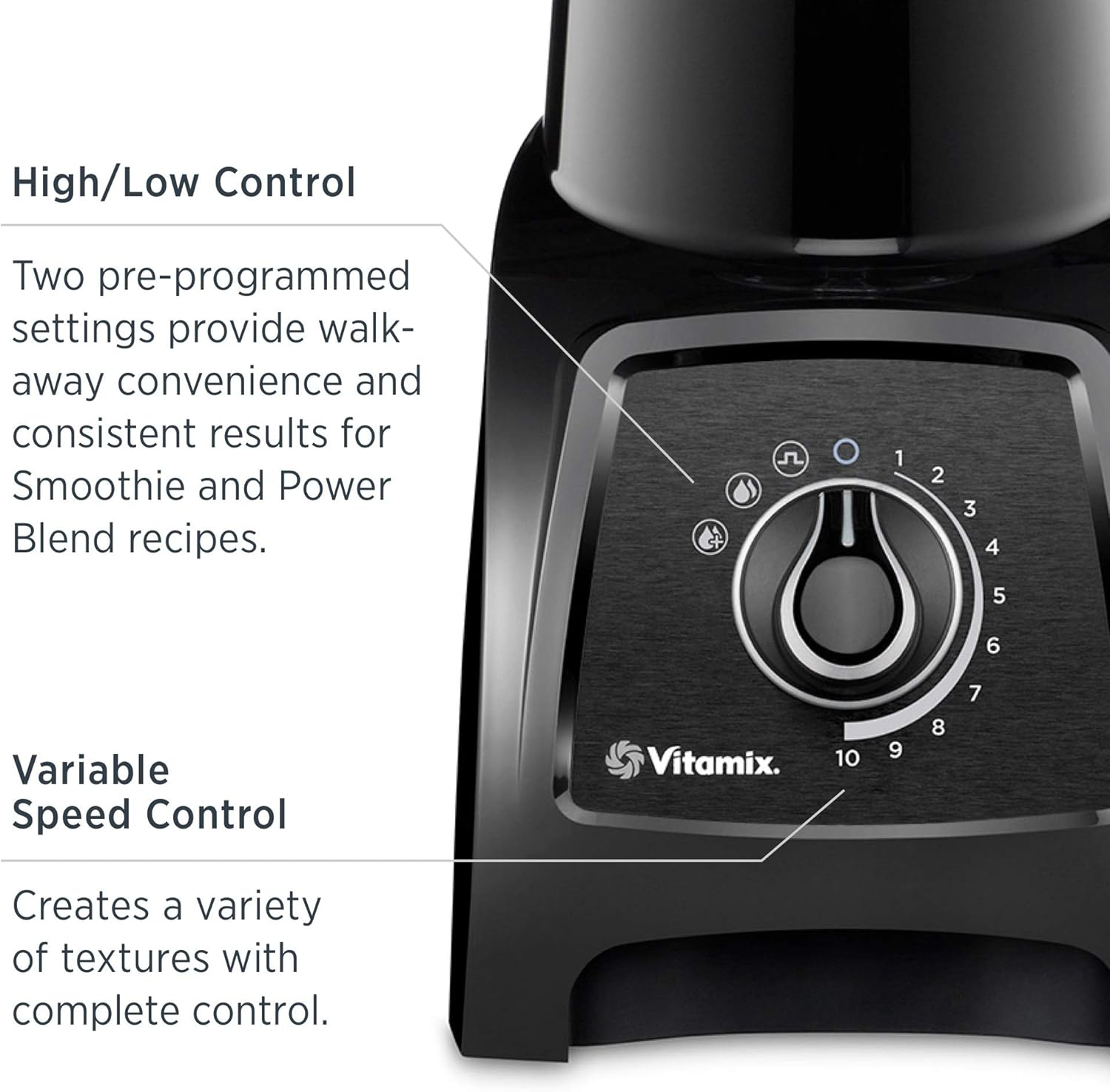 Vitamix S50 S-Series Blender, Professional-Grade, 40oz. Container, Black