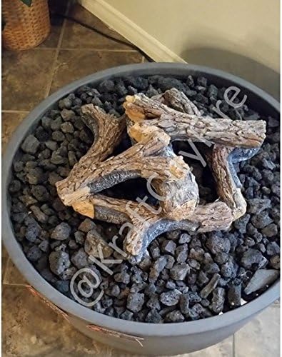 Real Icelandic Lava Rock for Fire Pits, Fire Places and Grills (20Lbs)