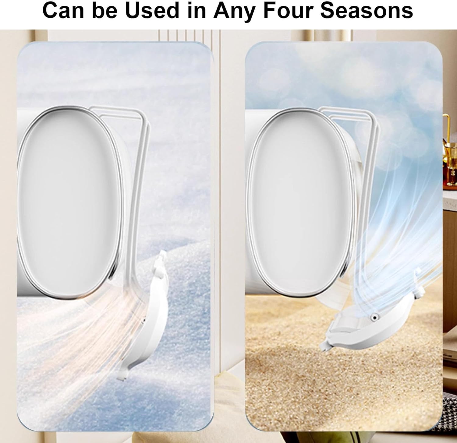 Air Conditioner Wind Deflector, AC Wind Deflectors for Adjustable Length, Vent Redirector for Wall Mounted Air Conditioners