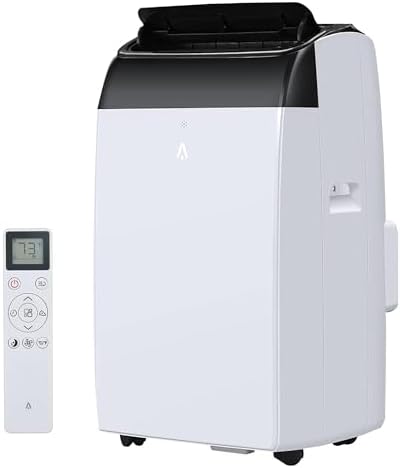 Portable Air Conditioners, Cools Rooms Air Conditioners Up to 450 Sq. Ft, 12000 BTU AC Unit, 3-in-1 with Built in Dehumidifier, Fan, Quiet Operation, Sleep Mode, Remote Control Included