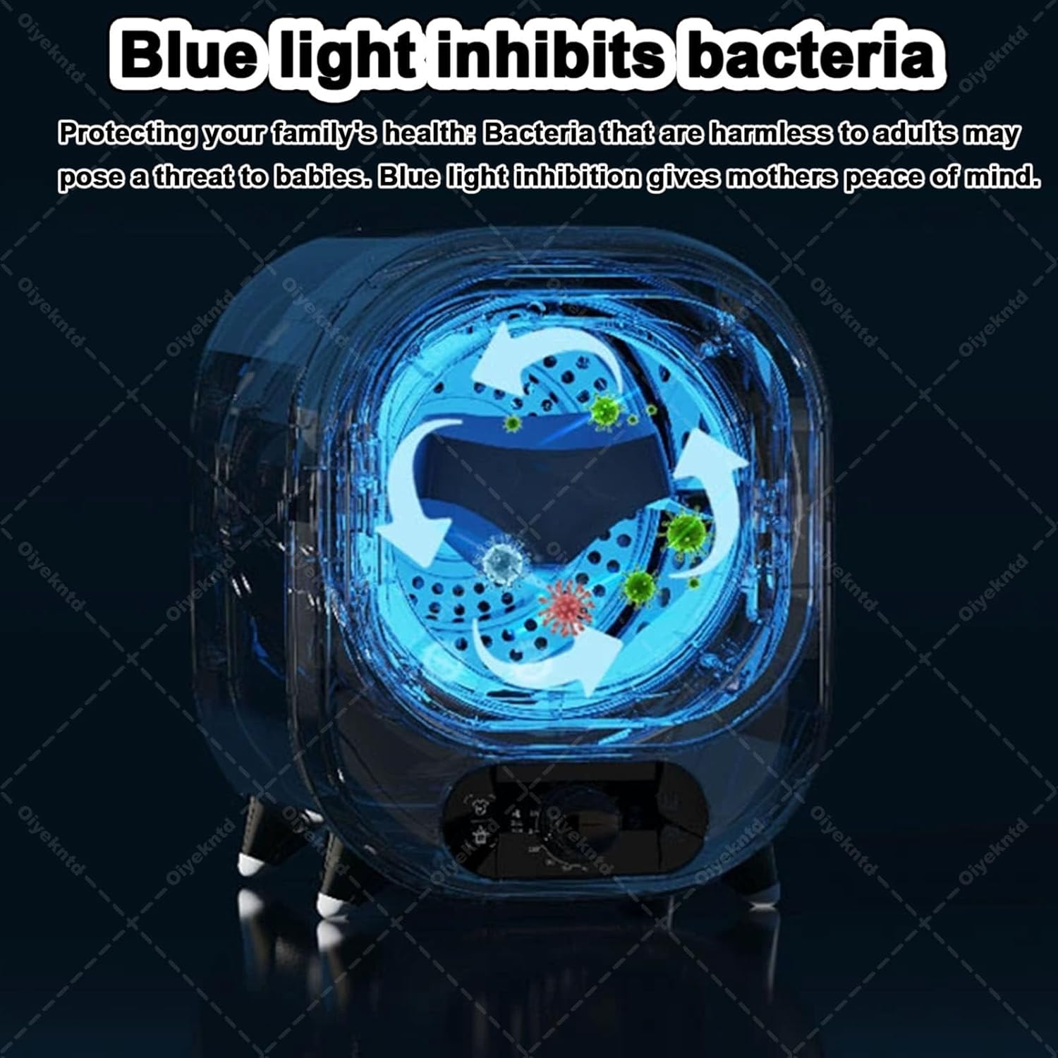 Tumble Dryer, 450W Compact Freestanding Tumble Dryer with Stainless Steel Tub and Customisable Timer, Wall-Mounted Portable Small Clothes Drying Machine Pink