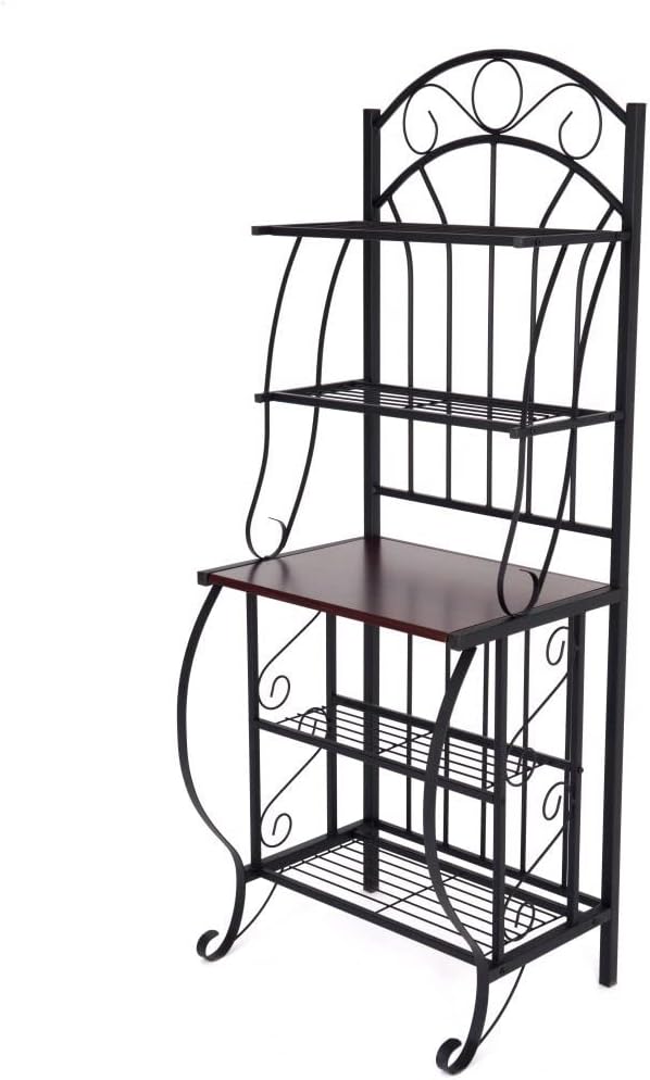 Boraam Valencia Metal Baker's Rack