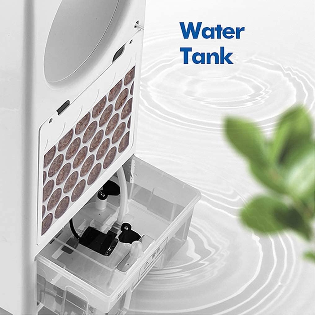 Air Cooler for Home Office Air coolers Evaporative Coolers, Portable Air Conditioner Evaporative Misting With Remote Control Humidifier Fan And Bladeless Noiseless Fan,For Office, Dorm, Room