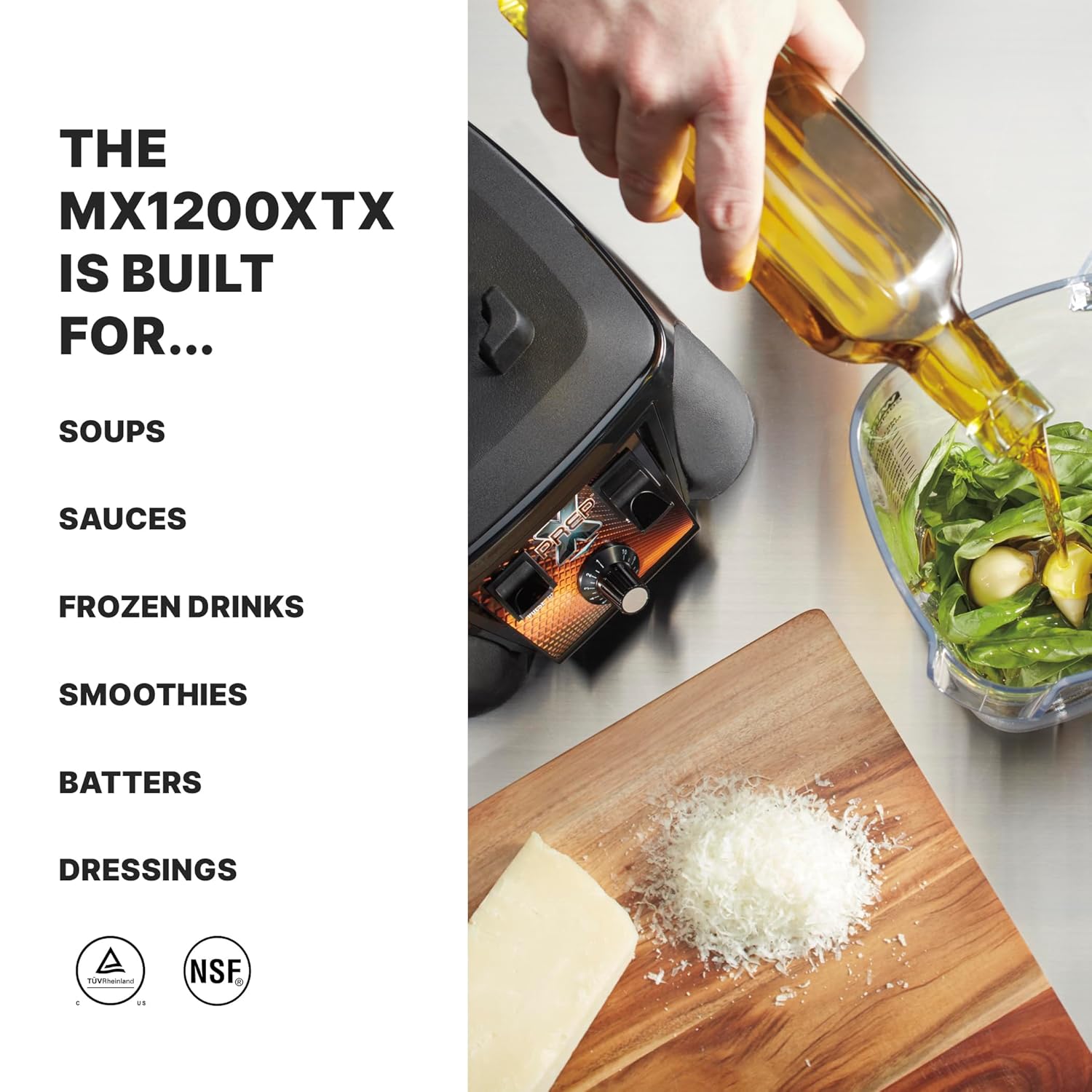 Waring (MX1200XTX) - 64 oz Blender w/Variable Speed & The Raptor, Black