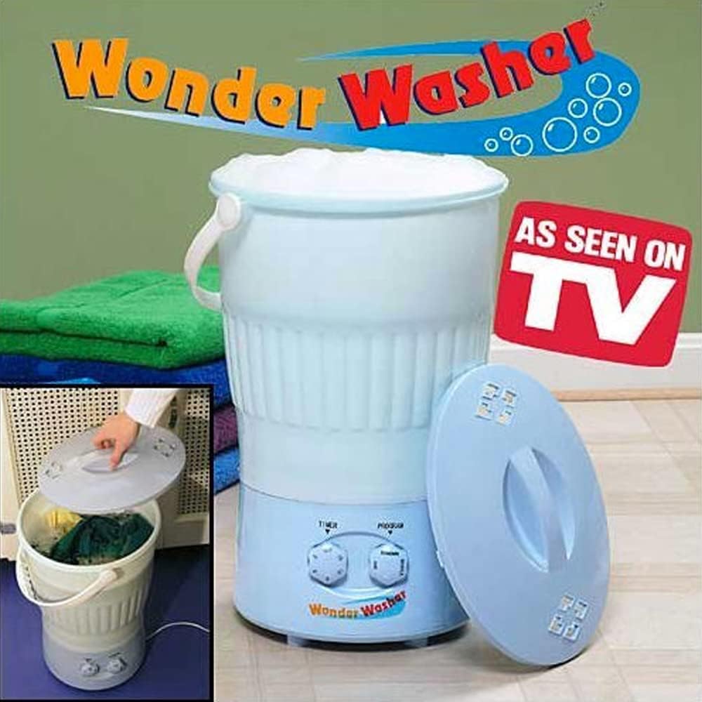 Wonder Washer: Compact, Convenient, Clean Portable Washing Machine