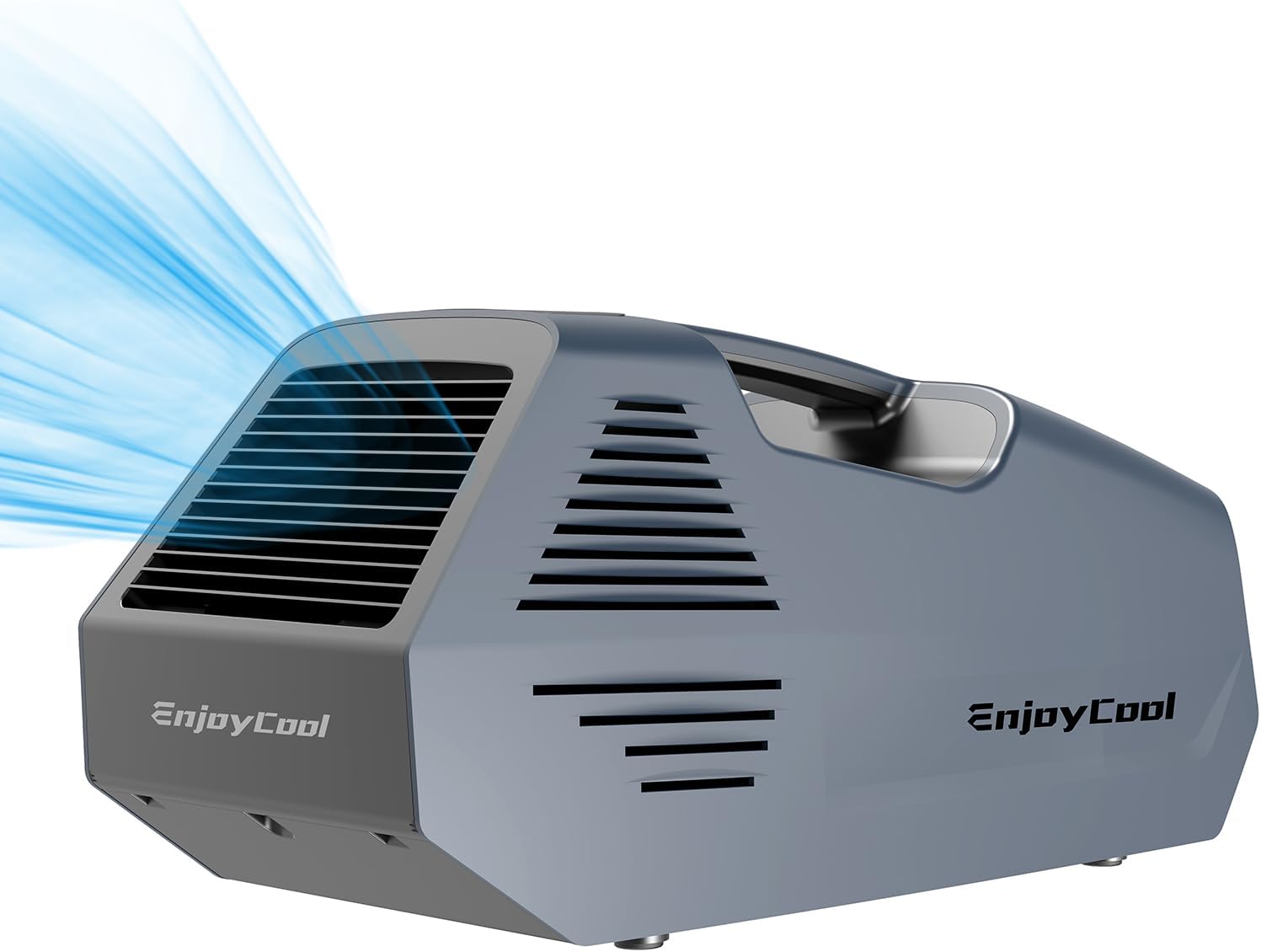 Portable air conditioner Fast Cooling Outdoor Built-in Cool Sleep Modes Control 2380 BTU Camping Small Air Conditioner Portable for Room Office Camping Car Bedroom Air Conditioner with Remote blue