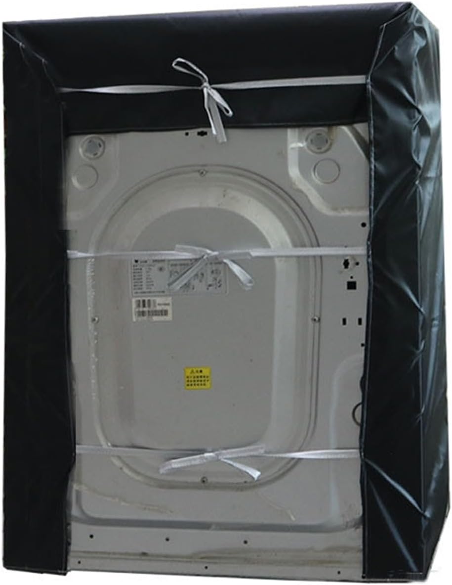 Washer Cover Dust with Zipper Most Washing Machine/Laundry Drying Dryer Waterproof Universal Protector Cover(Silver grey)