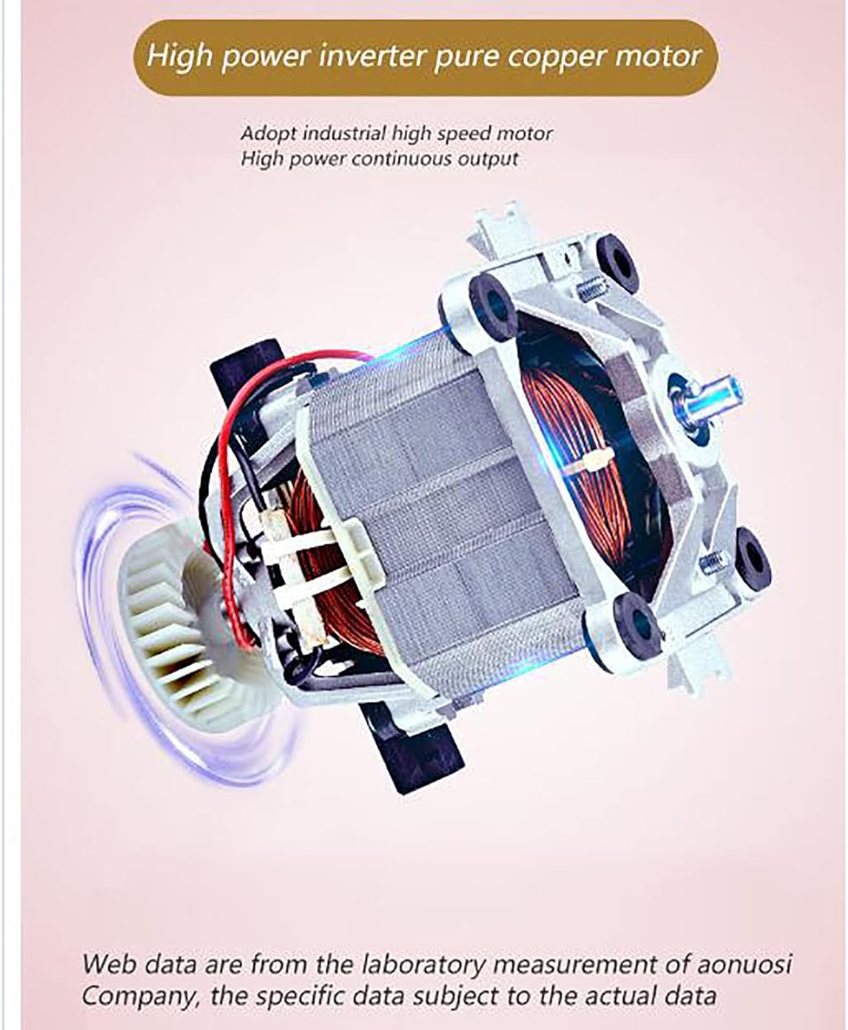 Smoothie Blender, 1.6L Commercial Smoothie Makers with Hood, Multi-level Stepless Regulation/Noise Reduction/safe Operation, for Juice, Milkshake