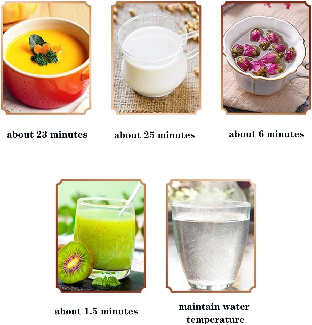 Mini Soy Milk Maker Machine, 8 in 1 Automatic Nut Milk Maker, Electric Juice Blender Free Filtering, Self-Cleaning Personal Soybean Milk Machine Household with 12H Preset for Kitchen