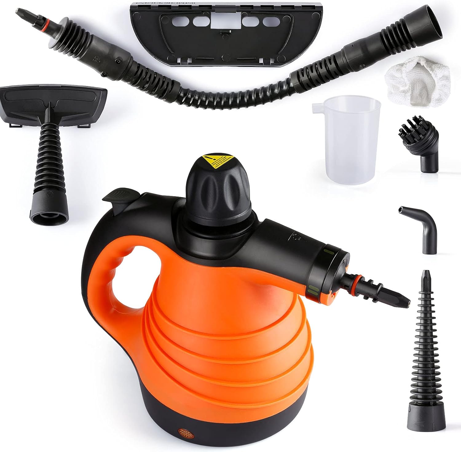 Handheld Steam Cleaner, Steamer for Cleaning, 350ml Large Capacity Multi-Purpose Steam Cleaners for Home Use with 9-Piece Accessories, Powerful Steam Cleaner Machine for Home, Auto, Patio, More