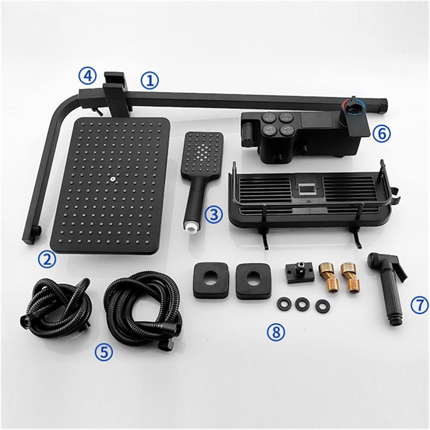 steam mop Steam Cleaner Mop Electric Handheld Household High Temperature Cleaner Sweep Machine for Floor Cleaning Mop steam Cleaner (Color : with 4 Mop Cloth Size : Medium) (tatic B003)