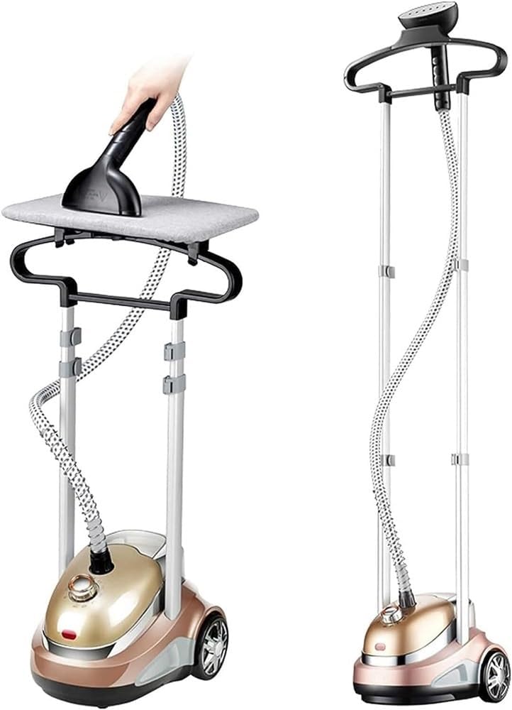 Professional 2000W Vertical Garment Steamer - Heavy Duty Handheld Clothes Steamer for Home & Commercial Use, 1.8L Water Tank, Fast 35S Wrinkle Removal