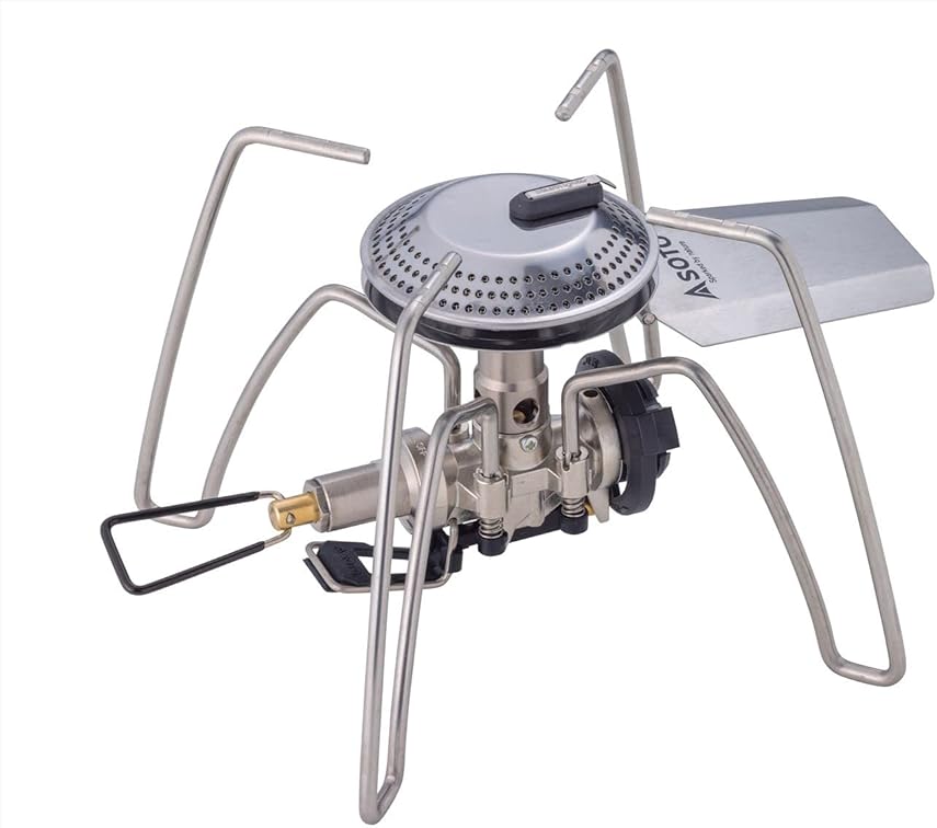SOTO ST-340 ST-340 Single Burner with Micro Regulator (High Firepower, Wind Resistant), Integrated CB Can, Outdoor, Disaster Prevention, Camping, Group, Regulator Stove, Range
