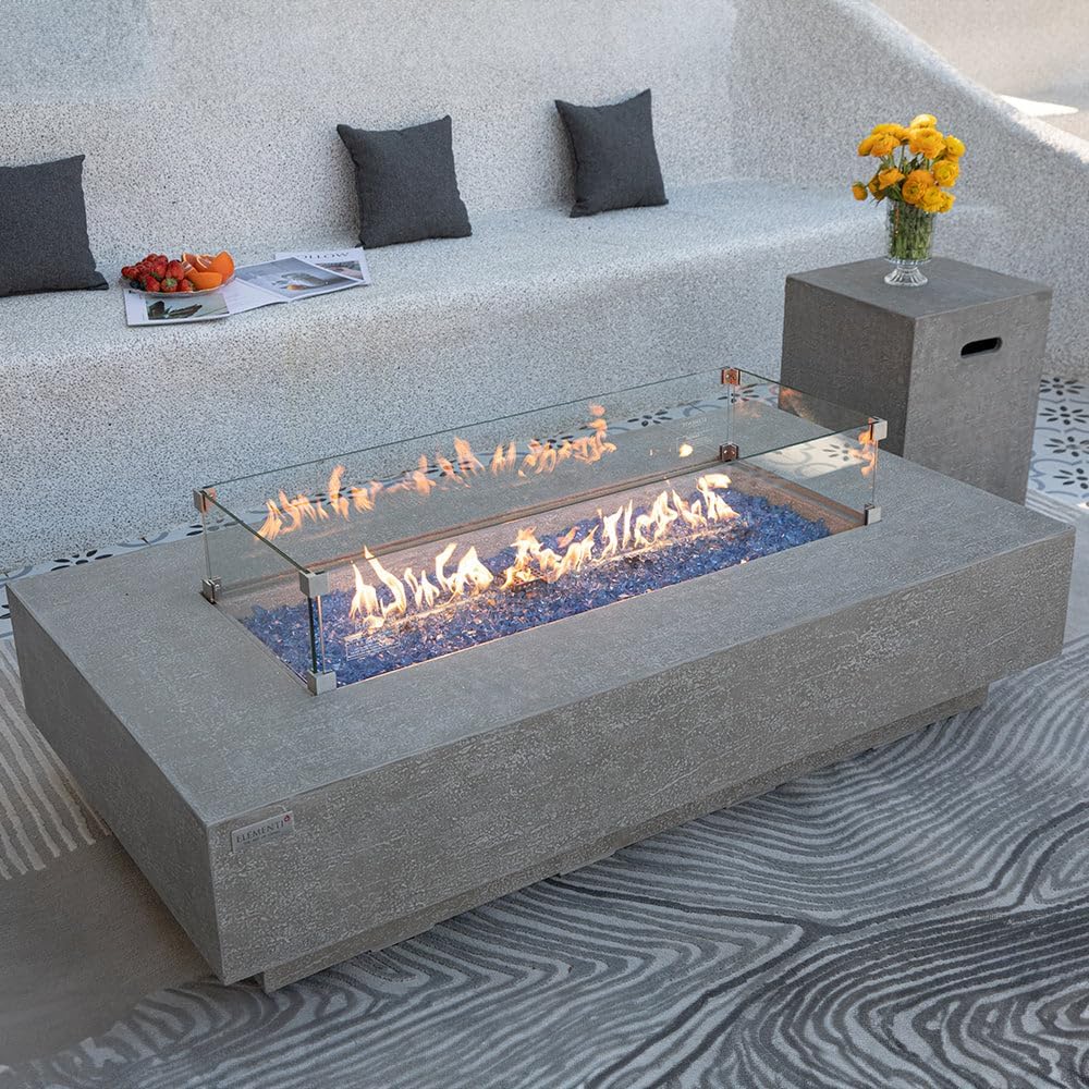 Riviera Concrete Fire Pit 60